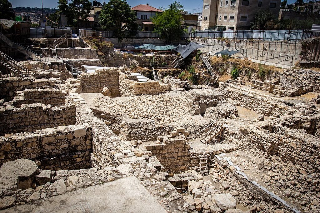 Escavações arqueológicas na Cidade de Davi, em Jerusalém. Foto: Nis101 / Wikimedia Commons — CC BY-SA 4.0. Copiar